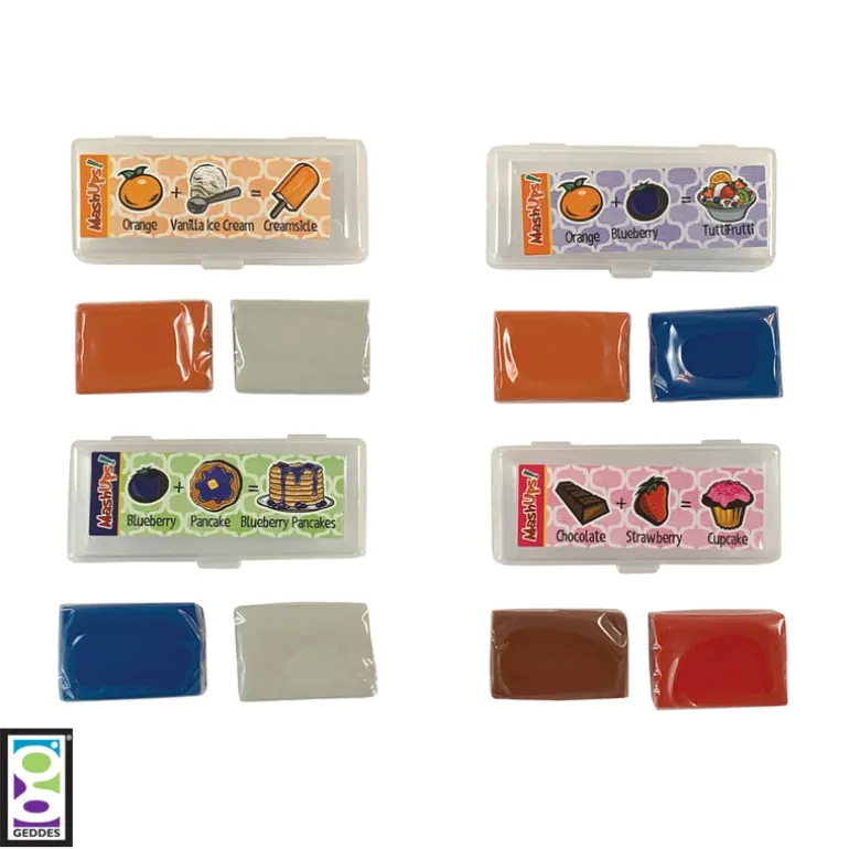 Mash Up Scented Kneaded Erasers - 24 per display
