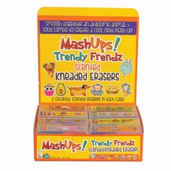 Mashups Trendy Friendz Kneaded Erasers - 24 per display