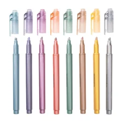 Metallic Glitter Highlighters - 24 per display