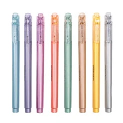 Metallic Glitter Highlighters - 24 per display