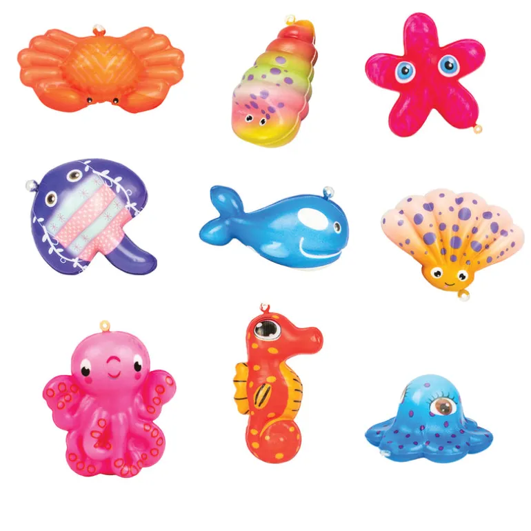 Mini Sealife Squishy Toys - 50 per bag