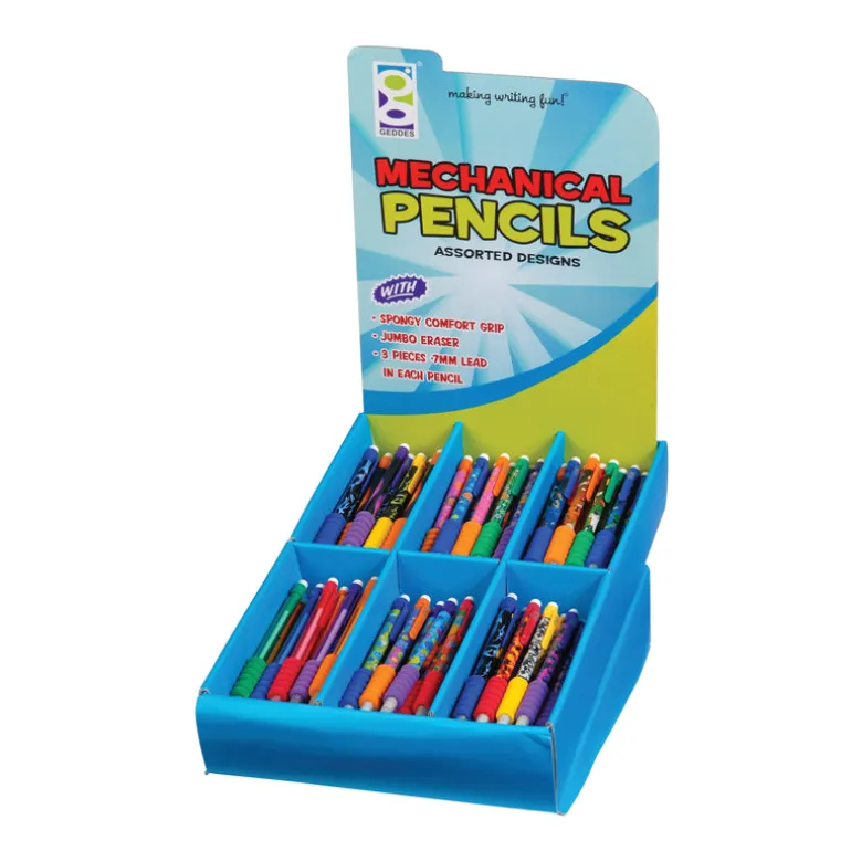 0.7 mm Mechanical Pencil Super Assortment - 120 per display