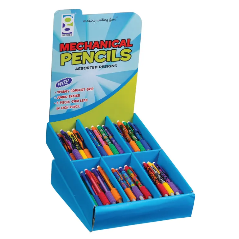 0.7 mm Mechanical Pencil Super Assortment - 120 per display