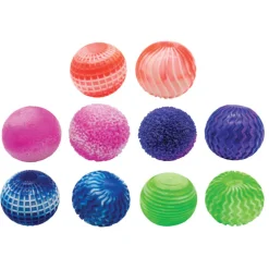 Multi Textured Squeeze Ball - 12 per display
