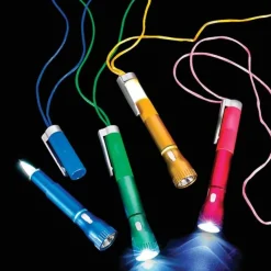 Neon Lights Flashlight Pens - 12 per bag
