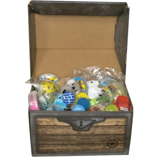 Novelty Treasure Box - 73 pieces per box