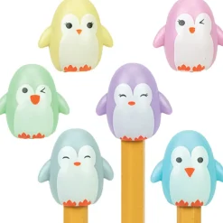 Penguin Squishes Pencil Topper Toy - 100 per bag