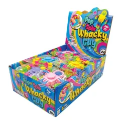 Pop ‘n’ Spin Whacky Guy Toys - 24 per display