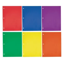Premium 2-Pocket Classroom Folders - 48 per box
