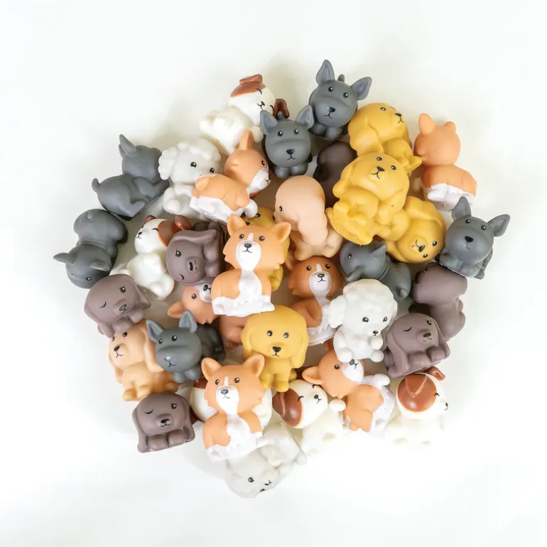 Puppy Palz Toy Figures - 50 per bag