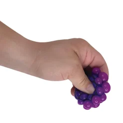Rainbow Mesh Squeeze Balls - 24 per display