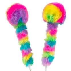 Rainbow Plush Pen - 12 per display