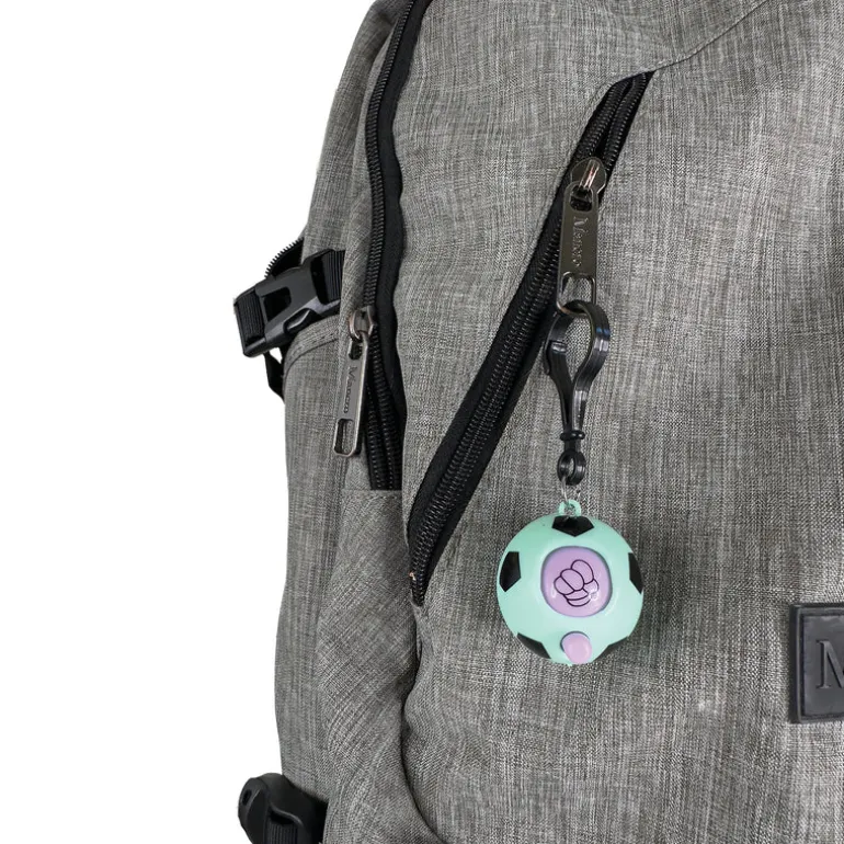 Rock, Paper, Scissors, Dynamite Soccer Ball Keychain - 24 per bag