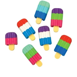 Scented 3D Ice Cream Bar Erasers - 48 per bag