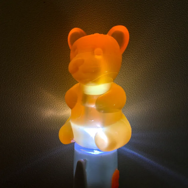 Scented Gummy Bear Light-Up Highlighters - 24 per display