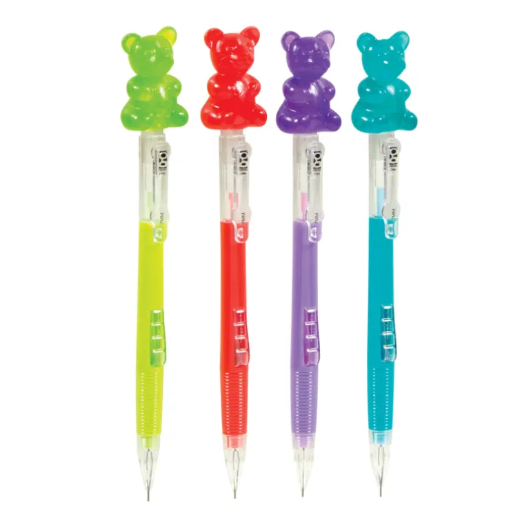 Scented Gummy Bear .7mm Mechanical Pencils - 24 per tub