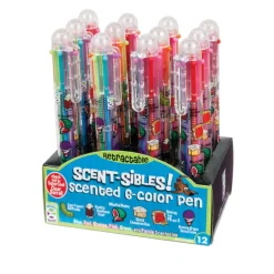Scent-sibles Scented 6-Color Pens - 12 per display