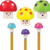 Shroom Squad Pencil Topper Erasers - 100 per bag