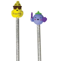 Snack Attack Cool Guys 3D Eraser Toppers - 48 per bag