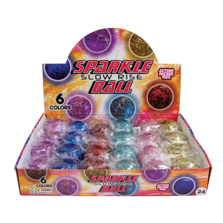 Sparkle Slow Rise Ball - 24 per display