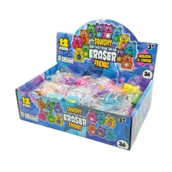Squishy Birthstone Bear Eraser Friends - 36 per display