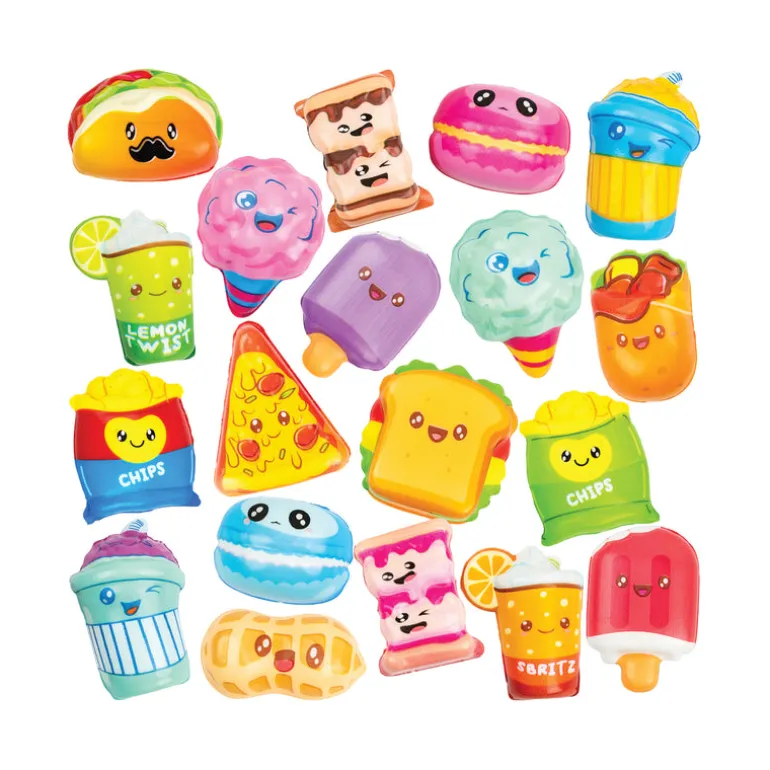 Squishy Food Toy 2”-3” Assortment - 50 per bag