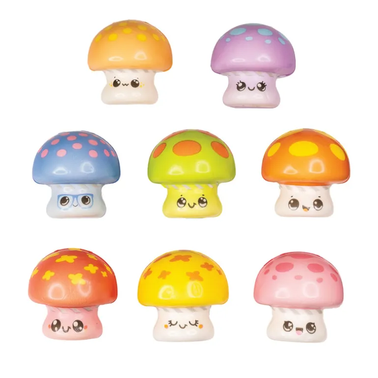Squishy Shrooms Toys - 24 per bag