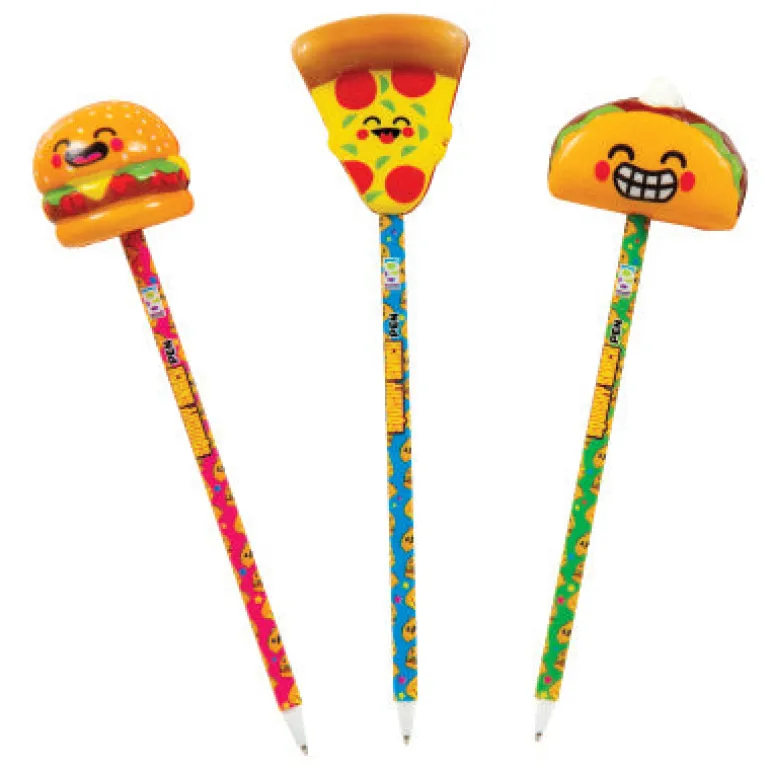 Squishy Snacks Pens - 12 per tub