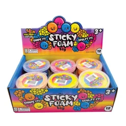 Sticky Foam Toys - 12 per display