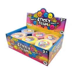 Sticky Foam Toys - 12 per display