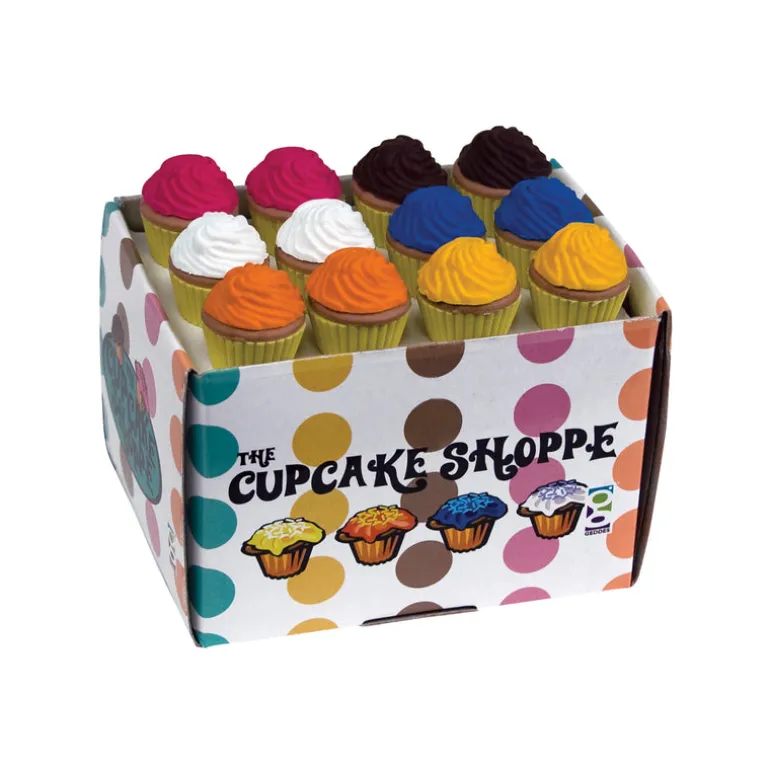 The Cupcake Shoppe 3D Scented Erasers - 36 per display