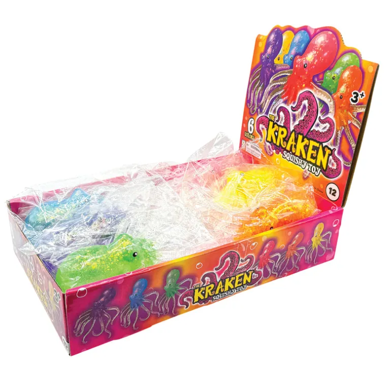 The Kraken Squishy Toys - 12 per box