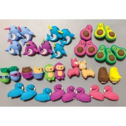 Totally Adorkable Erasers - 144 per bag