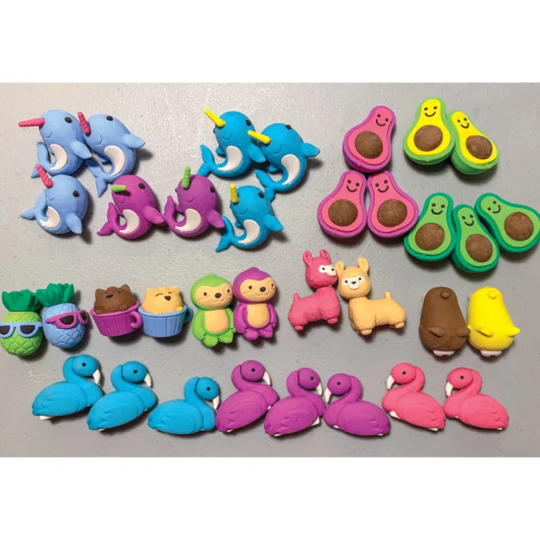 Totally Adorkable Erasers - 144 per bag