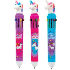 Unicorn 10 Color Pen - 12 per display