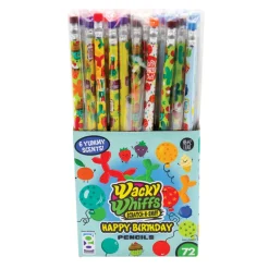 Wacky Whiffs Scented Birthday Pencil - 72 per tub